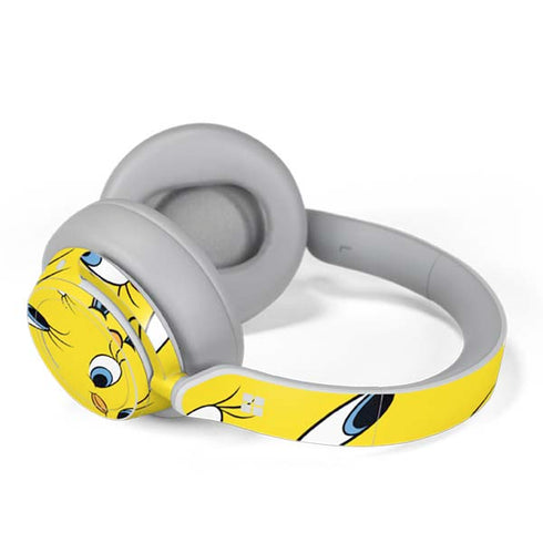 Looney Tunes Tweety Bird Super Sized Pattern Surface Headphones Skin